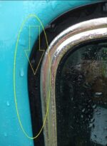 Borracha da janela móvel fusca externa - Imagem 4
