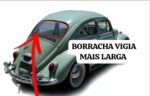 Borracha  vigia fusca para friso após 1967