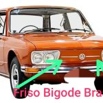 Friso bigode Brasília