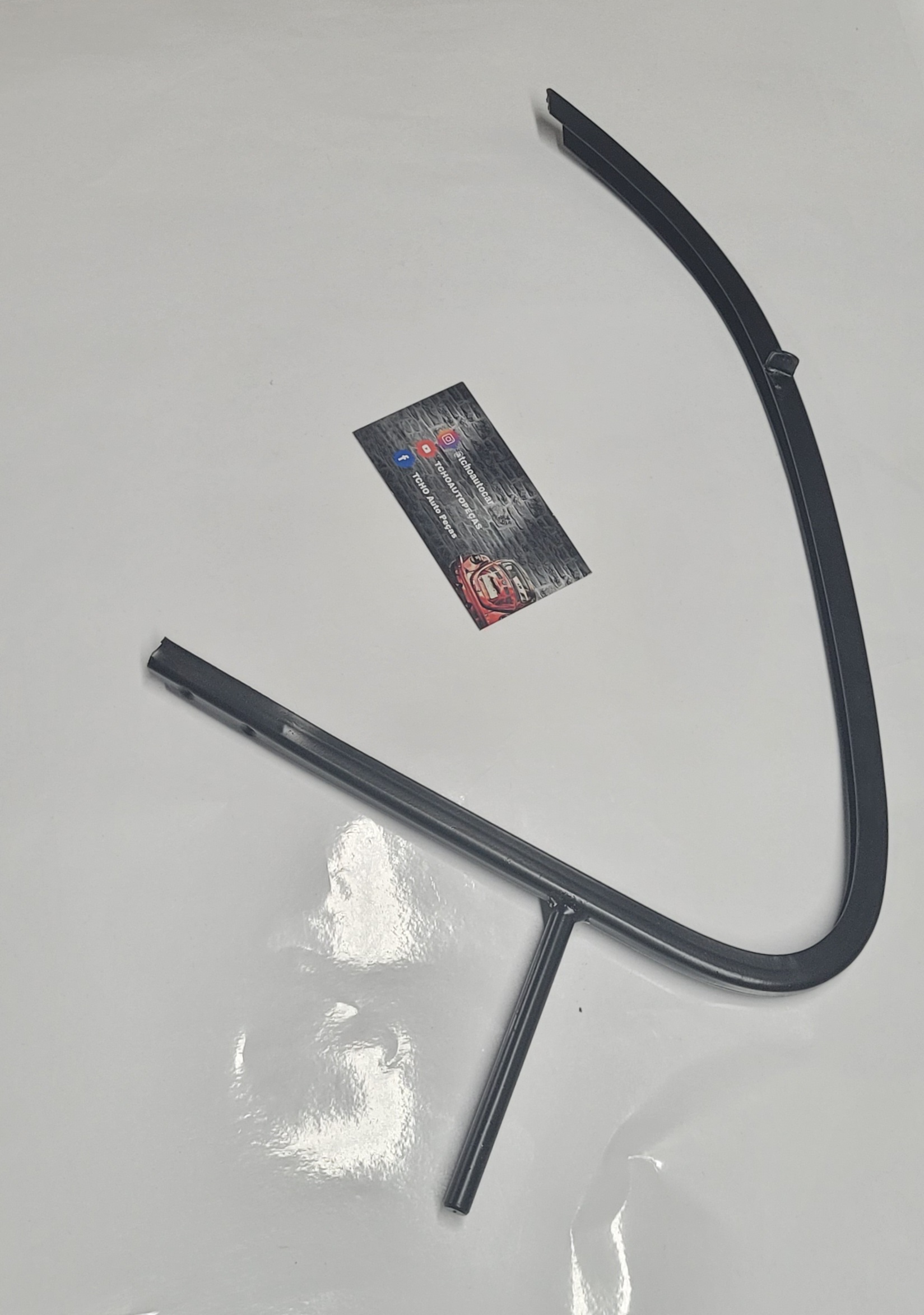 ARO QUEBRA VENTO Aro de quebra vento Preto Fusca de 1970 até 1996 - Lado Direito - Imagem 1