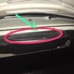 Borracha da caixa de ar de ventilação do capô  Fusca
