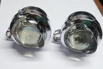 Farol milha cromado universal com pestana pequeno - Imagem 2