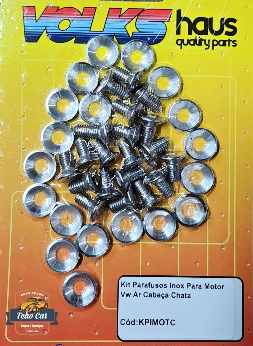 parafuso inox Kit parafusos do motor em Inox - Imagem 1