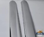 Friso estribo fusca largo liso Inox - Par