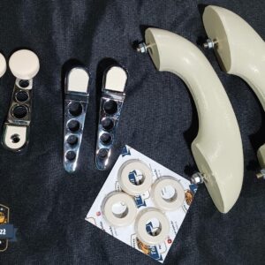 Kit de maçaneta/manivela/ descansa braço Marfim