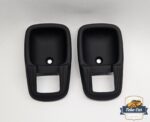 Moldura de maçaneta interna EM METAL fusca Brasilia Variant e Kombi