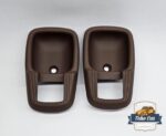 Moldura de maçaneta interna EM METAL fusca MARROM