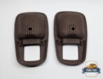 Moldura de maçaneta interna EM METAL fusca MARROM - Imagem 3