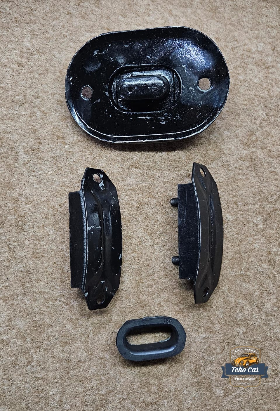 1 kit coxim do motor/câmbio do Fusca - Imagem 1