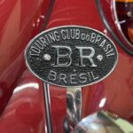 Emblema plaqueta BR touring preta